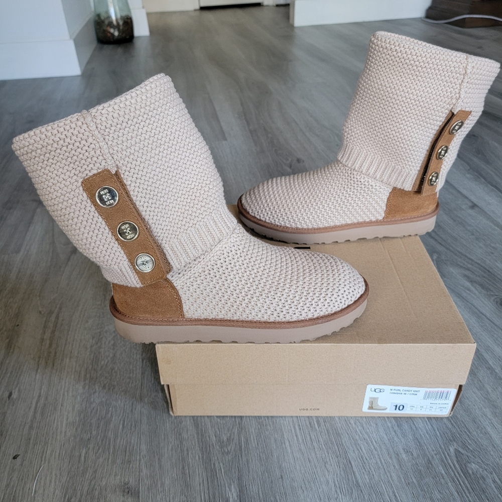 UGG Purl Cardy Knit Boot